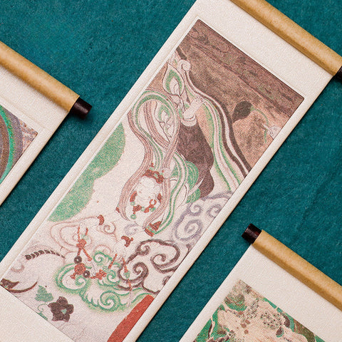 Miniature Mural Scroll