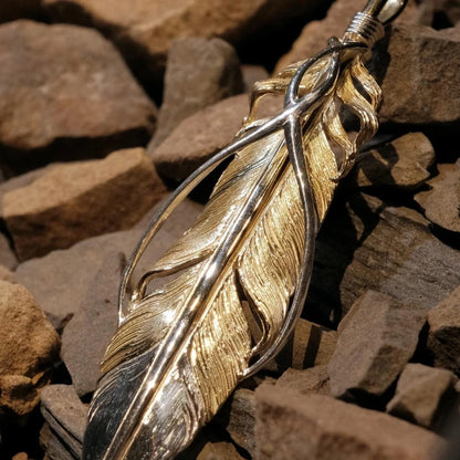 Feather of the Primal Wind Pendant