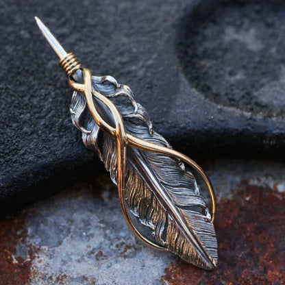 Feather of the Primal Wind Pendant