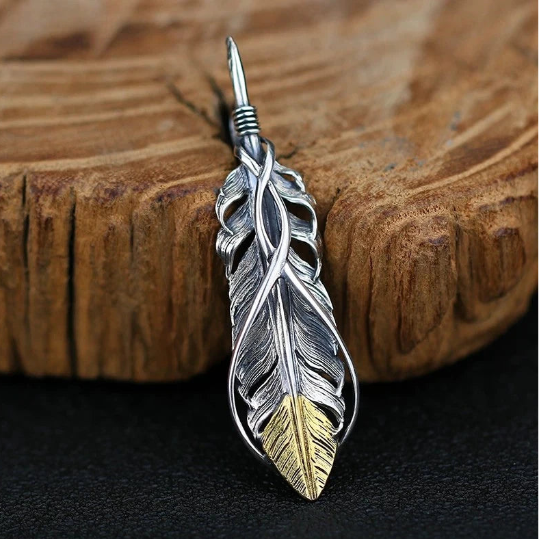 Feather of the Primal Wind Pendant