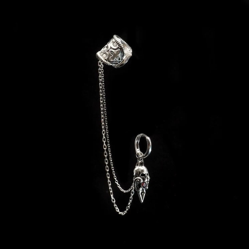 Crimson Hymn Earring