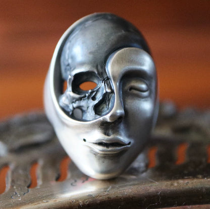 Yin-Yang Visage Ring