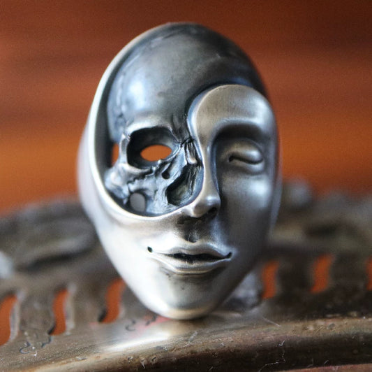 Yin-Yang Visage Ring