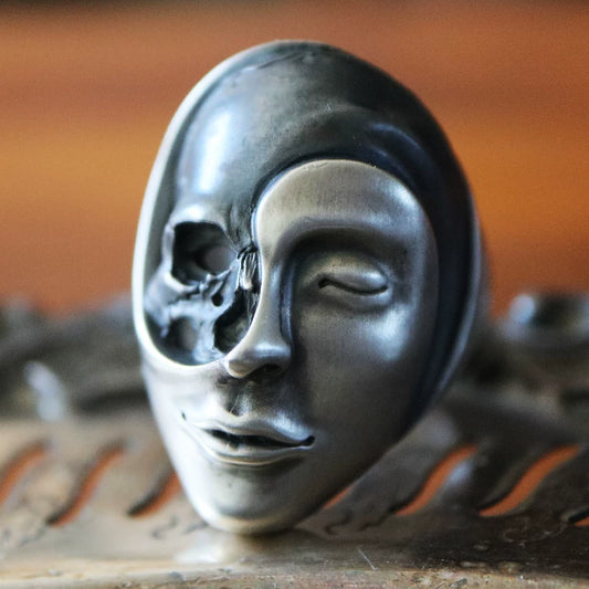 Yin-Yang Visage Ring