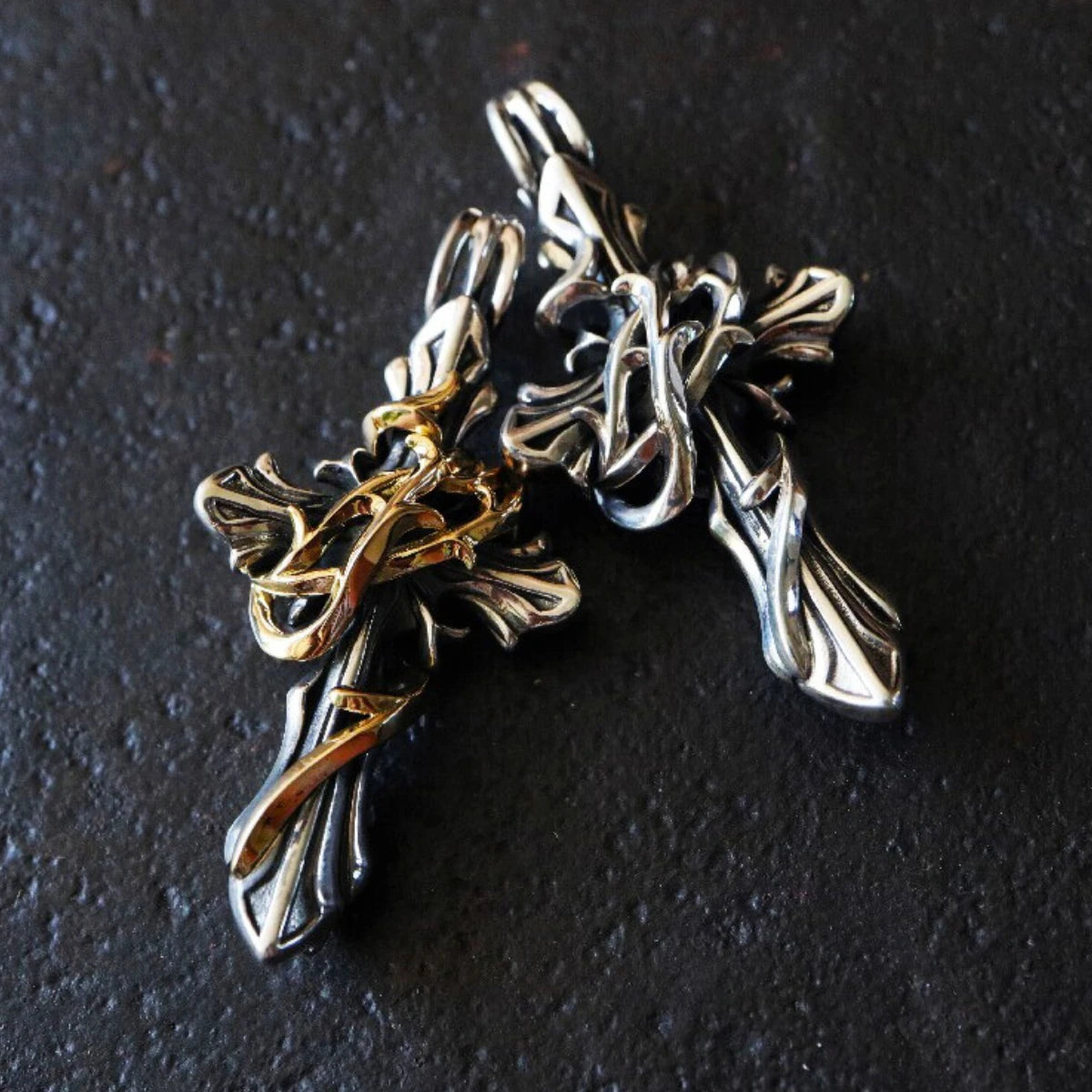 Sacred Vine Relic Cross Pendant