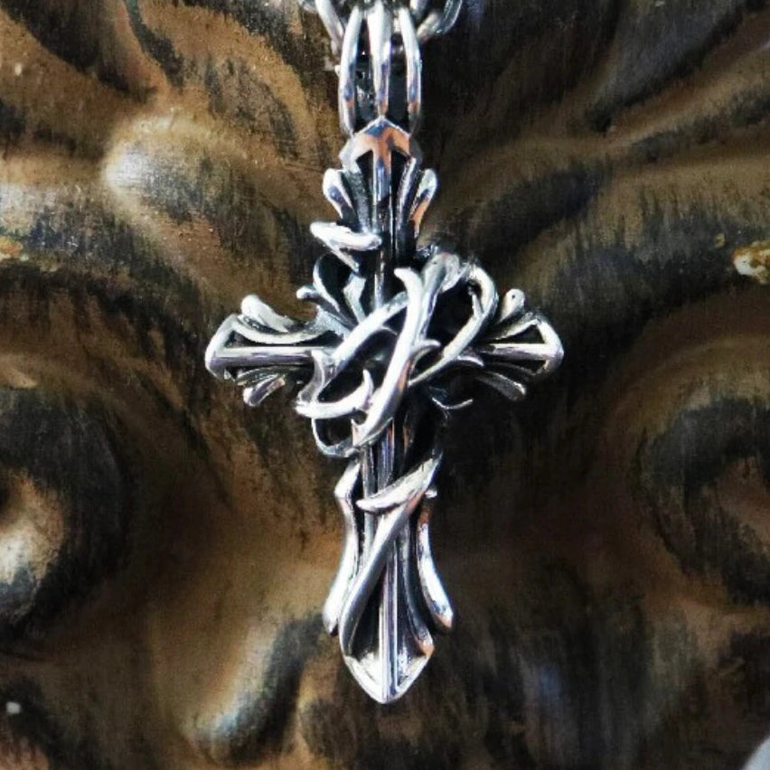 Sacred Vine Relic Cross Pendant