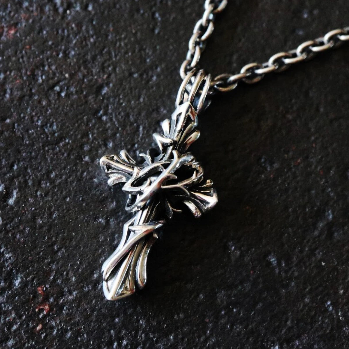 Sacred Vine Relic Cross Pendant