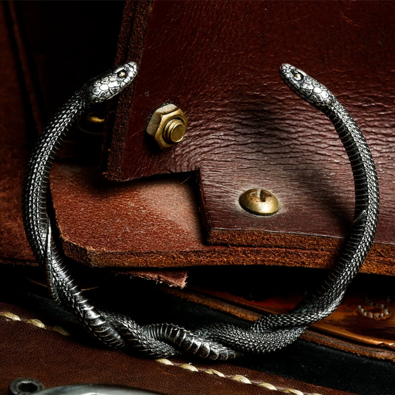 Serpent's Eternal Vow Bangle