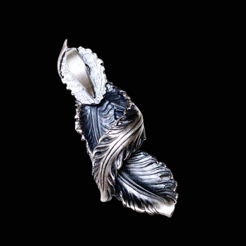 All-Seeing Eye Feather Pendant
