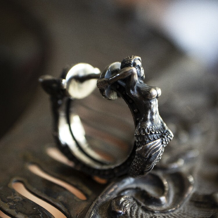 Sea and Storm Earring