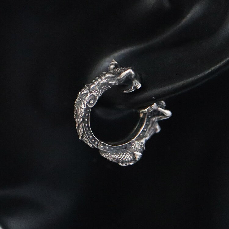 Sea and Storm Earring