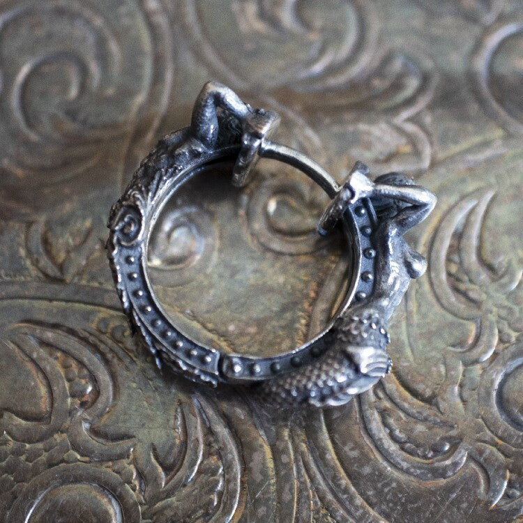 Sea and Storm Earring